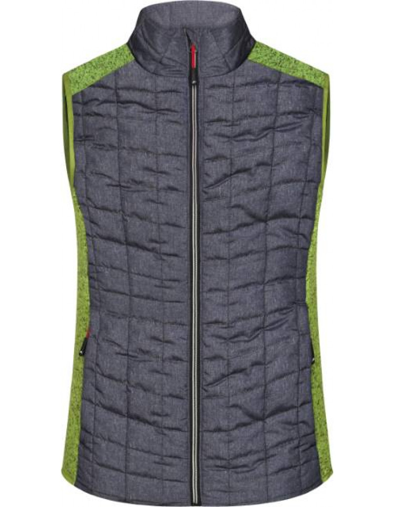 Vestă hibridă tricotată pentru femei